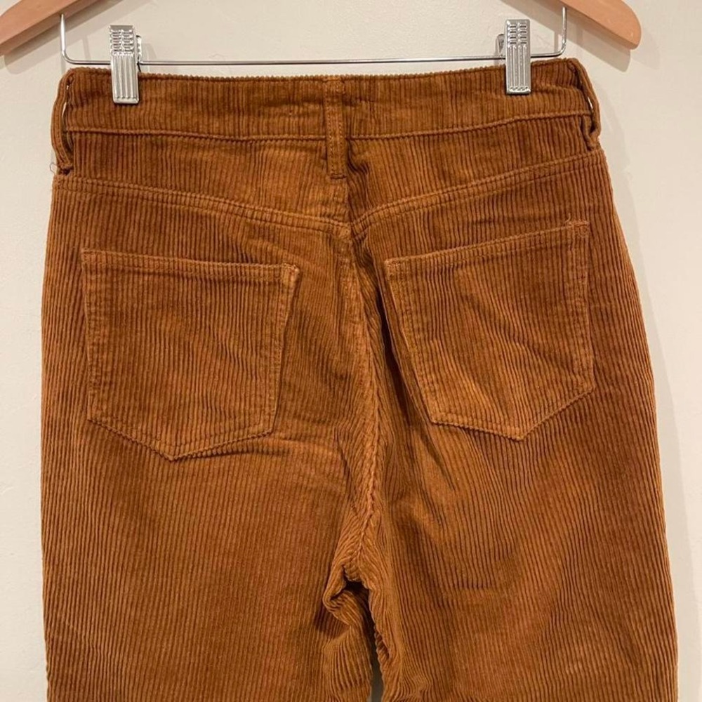 PacSun Brown Corduroy Jeans 90s Skater Baggy Straight Leg‎ Earthcore Grunge Y2K - Picture 4 of 8